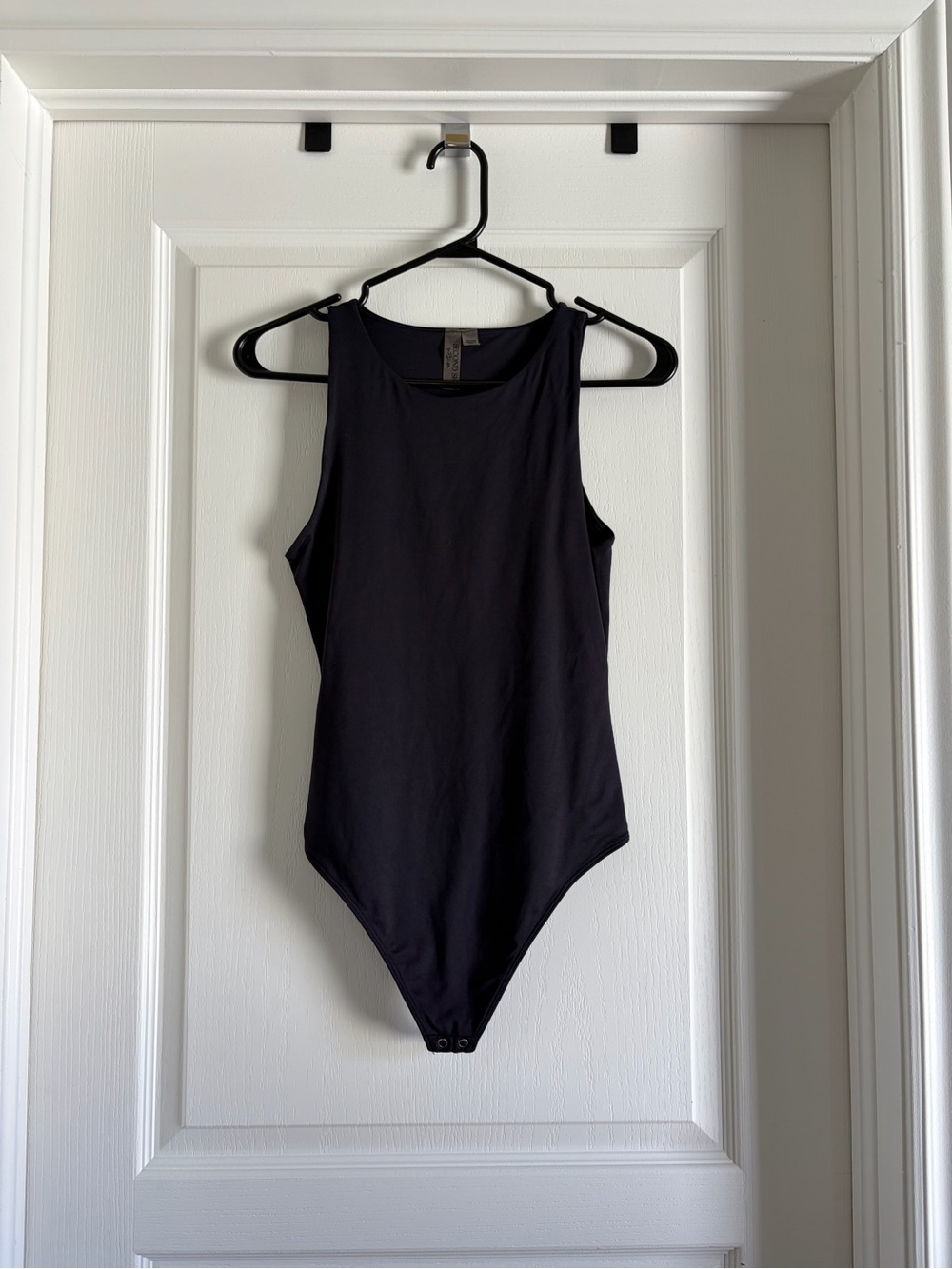 RD Style “Second Skin” Black One-Piece Bodysuit